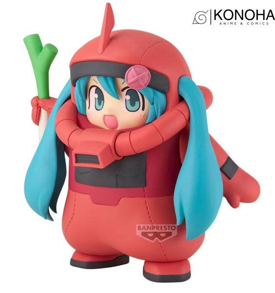 BANPRESTO Bandai Namco Hatsune Miku Zaku Costume Red ver. Figure Gundam 45 Anniversary 00000002719 фото