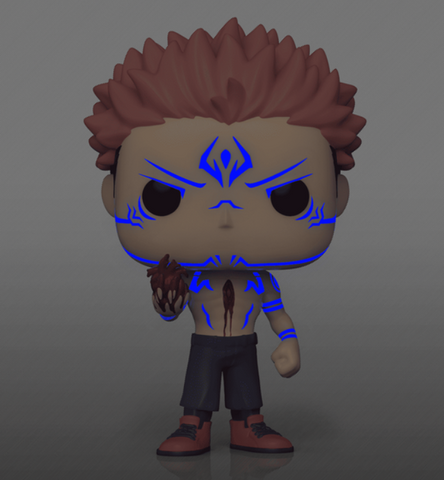 Funko POP! 1118 Jujutsu Kaisen Ryomen Sukuna Chase GITD Vinyl Figure 00000000570 фото