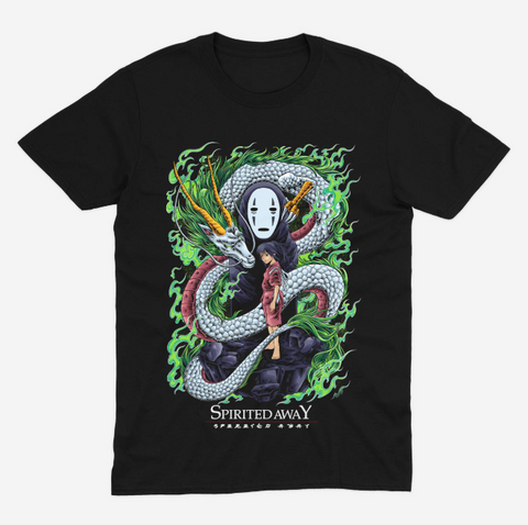 Футболка Spirited Away Hayao Miyazaki Ghibli Віднесені Привидами Хаяо Міядзакі Гіблі 00000002382 фото