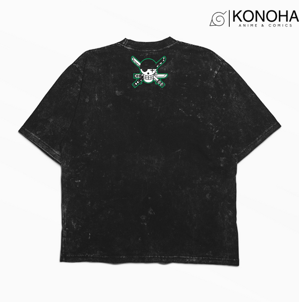 Футболка One Piece Roronoa Zoro Ван Піс Ророноа Зоро Сіра Варена L Розмір 00000002573 фото