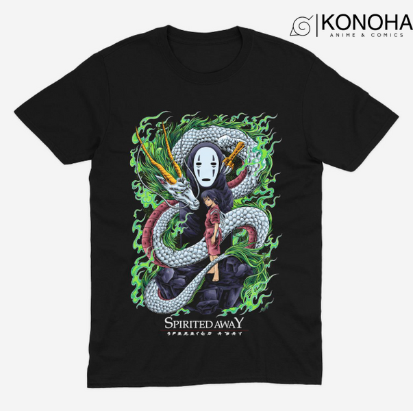 Футболка Spirited Away Hayao Miyazaki Ghibli Віднесені Привидами Хаяо Міядзакі Гіблі 00000002382 фото