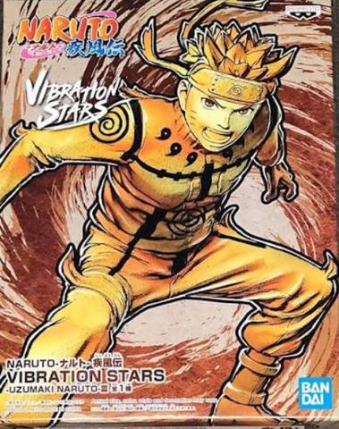 BANPRESTO Bandai Namco Naruto Uzumaki Shippuden Vibration Stars Naruto Uzumaki - III 00000002618 фото
