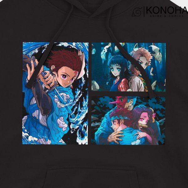 Худі утеплене Demon Slayer Tanjiro Kamado Клинок що знищує демонів Камадо Танджіро 00000002877 фото