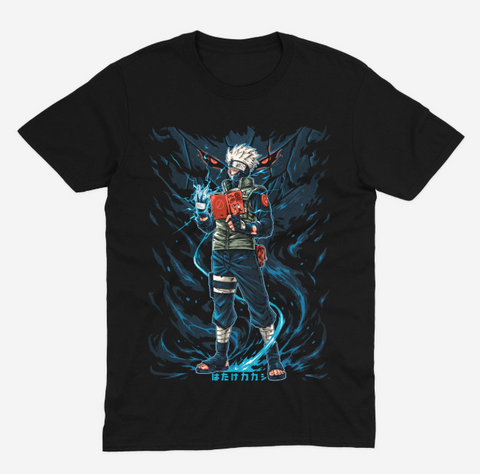 Футболка Naruto Kakashi Hatake Наруто Какаші Хатаке 00000001601 фото