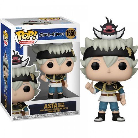 Funko POP! 1550 Animation Asta With Nero Vinyl Figure 00000000013 фото