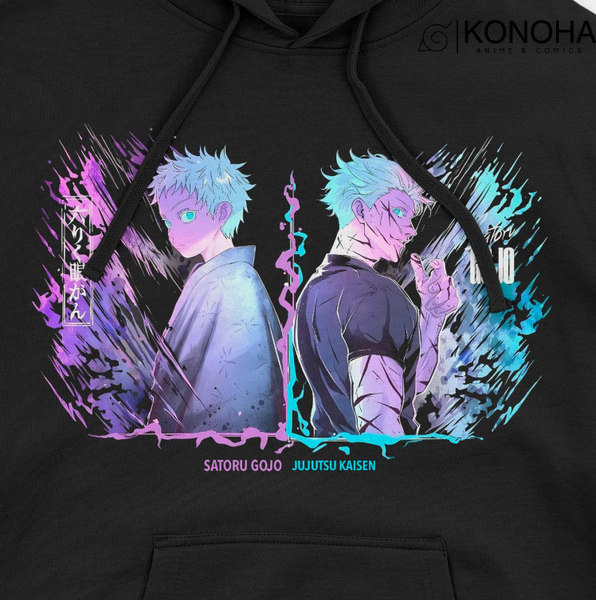Худі утеплене Jujutsu Kaisen Gojo Satoru two Магічна битва Два Годжо Сатору 1 00000001354 фото