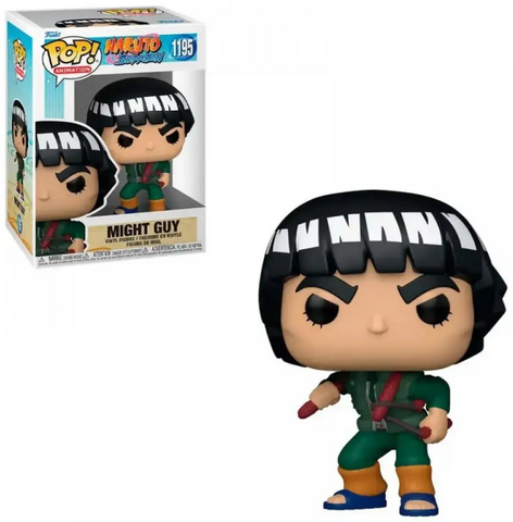 Funko POP! 1195 Naruto Shippuden Might Guy Vinyl Figure 00000000586 фото