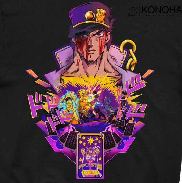 Худі утеплене Jojo Jotaro Kujo Джоджо Джотаро Куджо 00000001183 фото