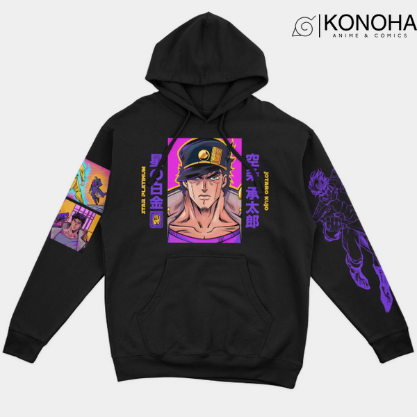 Худі утеплене Jojo Jotaro Kujo Джоджо Джотаро Куджо 00000001183 фото