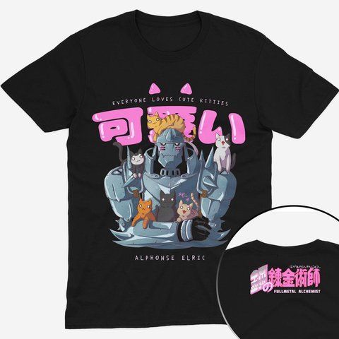 Футболка Fullmetal Alchemist Alphonse Elric Цільнометалевий алхімік Альфонс Елрік 00000001980 фото