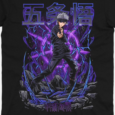 Футболка Jujutsu Kaisen Gojo Satoru Магічна битва Годжо Сатору 2 00000001549 фото