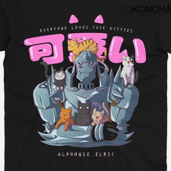 Футболка Fullmetal Alchemist Alphonse Elric Цільнометалевий алхімік Альфонс Елрік 00000001980 фото