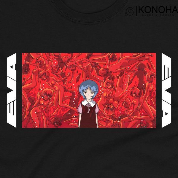 Футболка Evangelion Ayanami Rei Евангеліон Аянамі Рей 1 00000002628 фото