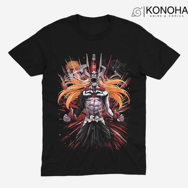 Футболка Bleach Ichigo Kurosaki Бліч Ічіго Куросакі в формі пустого 00000001974 фото
