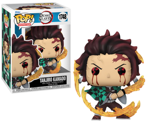 Funko POP! 1748 Demon Slayer Tanjiro Kamado Vinyl Figure 00000000724 фото