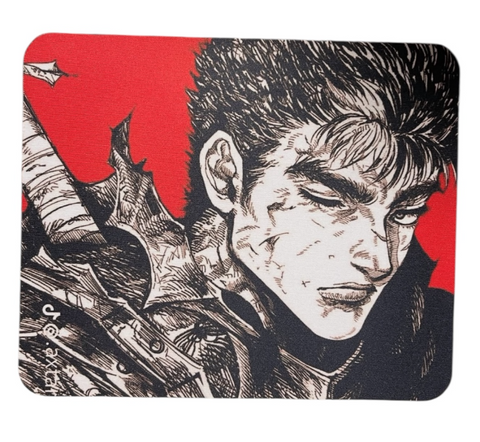 Килимок для мишки прямокутний 22х18 Berserk Берсерк Guts Гатс 00000001740 фото