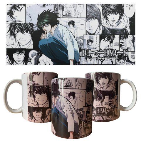 Чашка 330 мл Death Note L Зошит смерті Ел 1 00000002636 фото