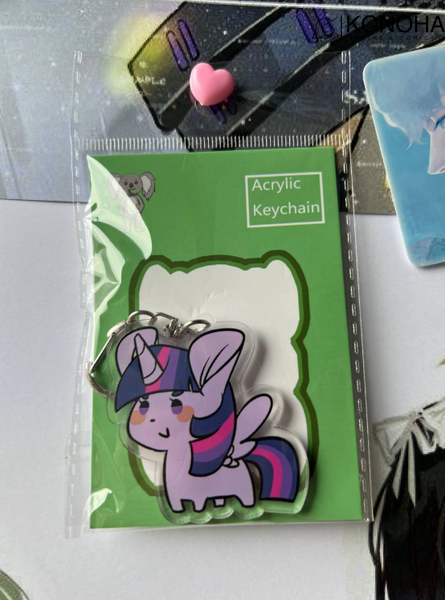 Брелок акриловий My Little Pony Моя маленька поні MLP Twilight Sparkle Сутінкова Іскорка 00000002678 фото