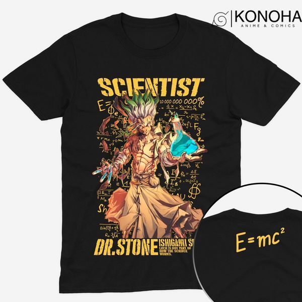 Футболка Dr. Stone Senku Ishigami Доктор стоун Ісігамі Сенку 00000001978 фото