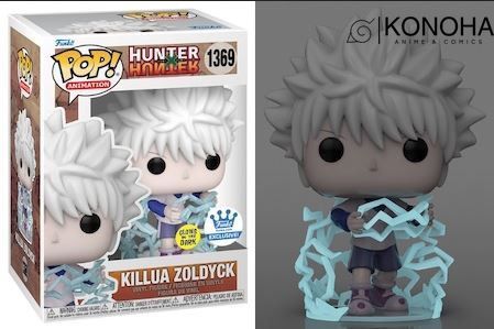 Funko POP! 1369 Hunter x Hunter Killua Zoldyck GITD Vinyl Figure 00000000121 фото Funko POP! 1369 Hunter x Hunter Killua Zoldyck GITD Vinyl Figure 00000000121 фото