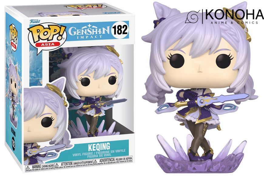 Funko POP! 182 Genshin Keqing Vinyl Figure 00000000726 фото Funko POP! 182 Genshin Keqing Vinyl Figure 00000000726 фото