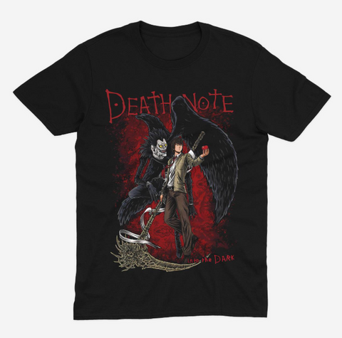 Футболка Death Note Light Yagami Зошит Смерті Ягамі Лайт 00000001487 фото