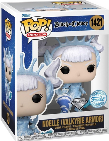 Funko POP! 1421 Black Clover Noelle (Valkyrie Armor) Diamond Vinyl Figure 00000000646 фото