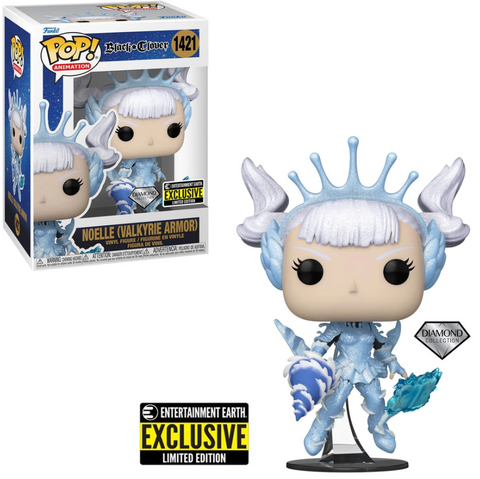 Funko POP! 1421 Black Clover Noelle With Valkyrie Armor (Diamond) Vinyl Figure 00000000126 фото