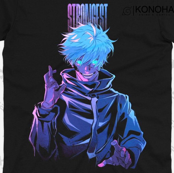 Футболка Jujutsu Kaisen Gojo Satoru Магічна битва Годжо Сатору 1 00000001544 фото