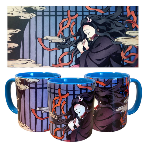 Чашка 330 мл Demon Slayer Nezuko Kamado Клинок, що знищує демонів спляча Незуко 00000002327 фото