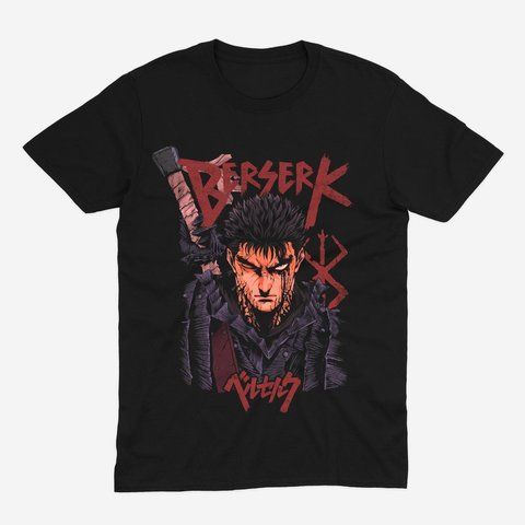 Футболка Berserk Guts Берсерк Гатс 1 00000002465 фото