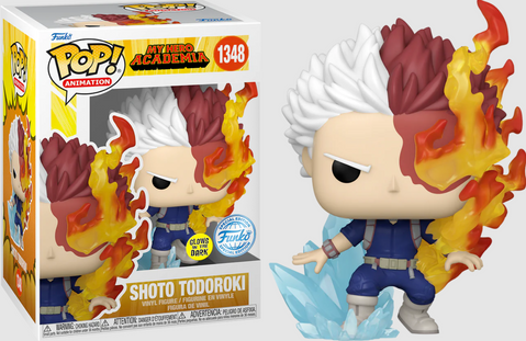 Funko POP! 1348 My Hero Academia Shoto Todoroki GITD Vinyl Figure 00000000632 фото