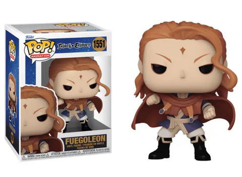 Funko POP! 1551 Black Clover Fuegoleon GITD Vinyl Figure 00000000690 фото
