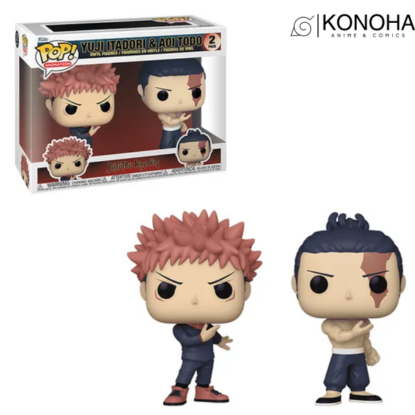 Funko POP! Pack 2 Jujutsu Kaisen Yuji Itadori & Todo Aoi 00000000795 фото Funko POP! Pack 2 Jujutsu Kaisen Yuji Itadori & Todo Aoi 00000000795 фото