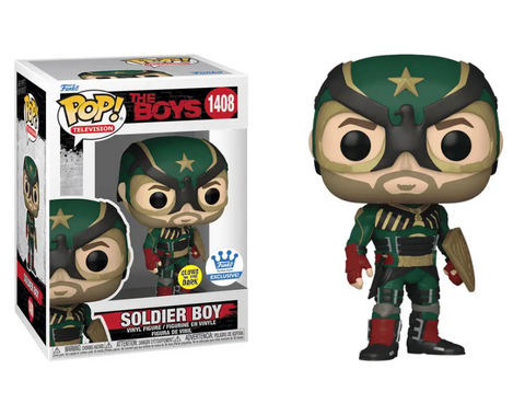 Funko POP! 1408 The Boys Soldier Boy GITD Vinyl Figure 00000000644 фото