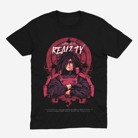 Футболка Naruto Shipuden Madara Uchiha Наруто Шипуден Мадара Учіха 00000001985 фото