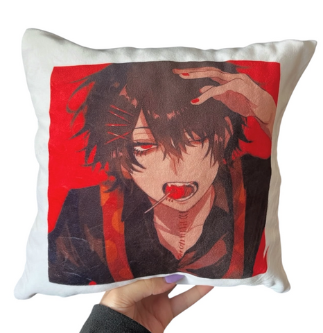 Подушка плюшева 30х30см Tokyo Ghoul Suzuya Juzo Токійський гуль, Сузуя Джузо 00000001754 фото