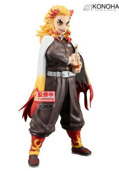 Banpresto Demon Slayer: Kimetsu no Yaiba Kyojuro Rengoku Клинок, що знищує демонів Кьоджиро Ренгоку 00000002165 фото