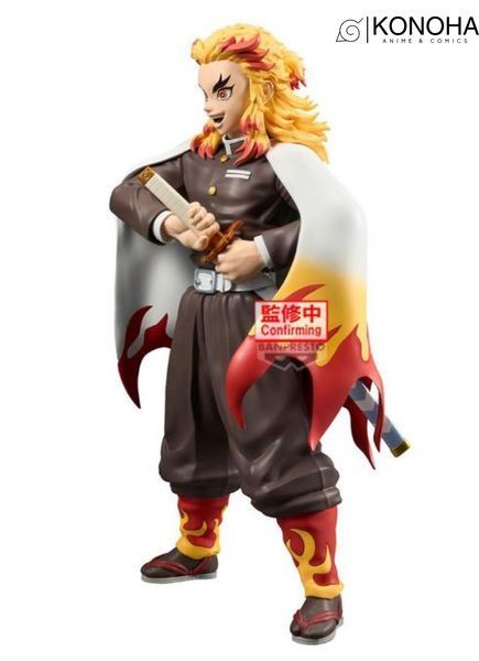 Banpresto Demon Slayer: Kimetsu no Yaiba Kyojuro Rengoku Клинок, що знищує демонів Кьоджиро Ренгоку 00000002165 фото