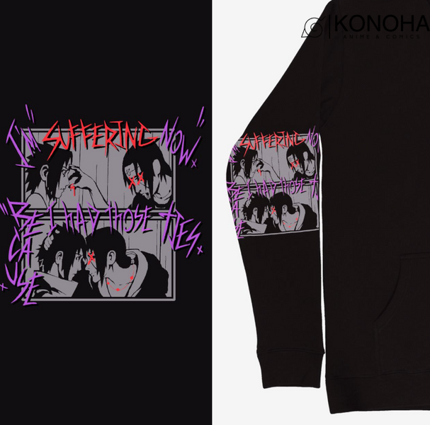 Худі утеплене Наруто Саске і Ітачі Учіха Naruto Sasuke and Itachi Uchiha XL розмір 00000002902 фото
