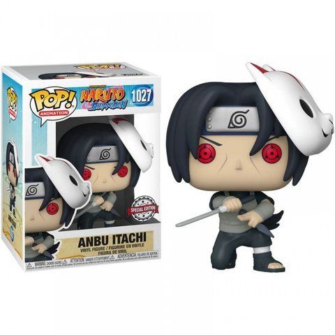 Funko POP! 1027 Naruto Shippuden Anbu Itachi Vinyl Figure 00000000561 фото