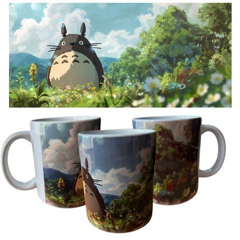Чашка 330 мл My Neighbor Totoro Хаяо Міядзакі Тоторо 2 00000002750 фото