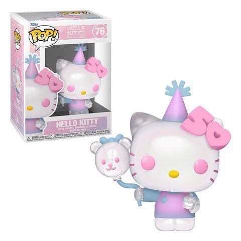 Funko POP! 76 Sanrio Hello Kitty 50th Anniversary Balloons Vinyl Figure FP12369 фото