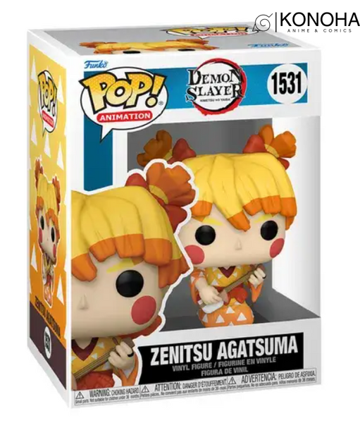 Funko POP! 1531 Demon Slayer Zenitsu Agatsuma Vinyl Figure 00000000678 фото Funko POP! 1531 Demon Slayer Zenitsu Agatsuma Vinyl Figure 00000000678 фото