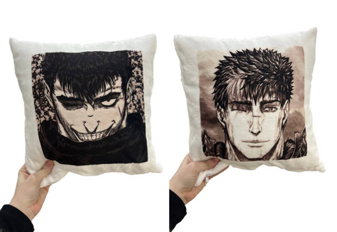 Подушка плюшева 30х30см Berserk Guts Берсерк Гатс 00000001156 фото