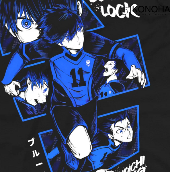 Футболка Blue Lock Yoichi Isagi Синя В'язниця Йоічі Ісагі 00000001466 фото