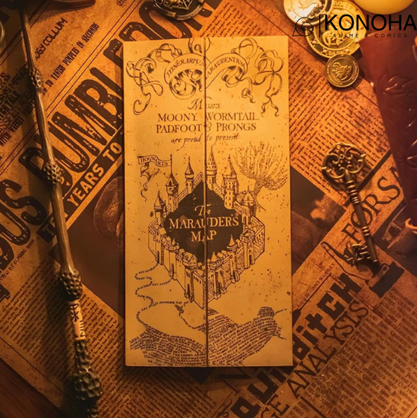 Набір чарівника Harry Potter (паличка + карта + білет в коробці) 00000002540 фото