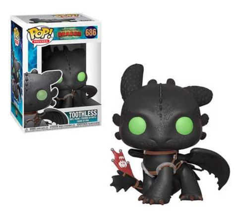 Funko POP! 686 How to Train Your Dragon Toothless Vinyl Figure 36355 фото