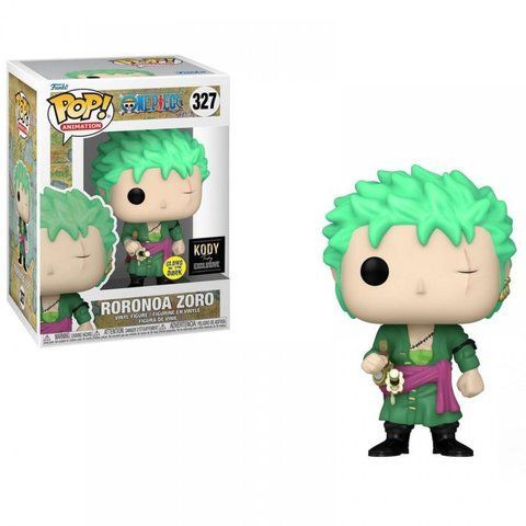 Funko POP! 327 One Piece Roronoa Zoro GITD Vinyl Figure 00000000737 фото