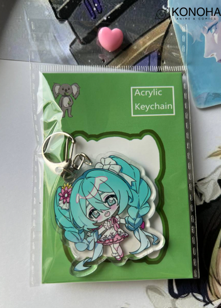 Брелок акриловий Vocaloid Hatsune Miku Вокалоїд Хацуне Міку 1 00000002685 фото